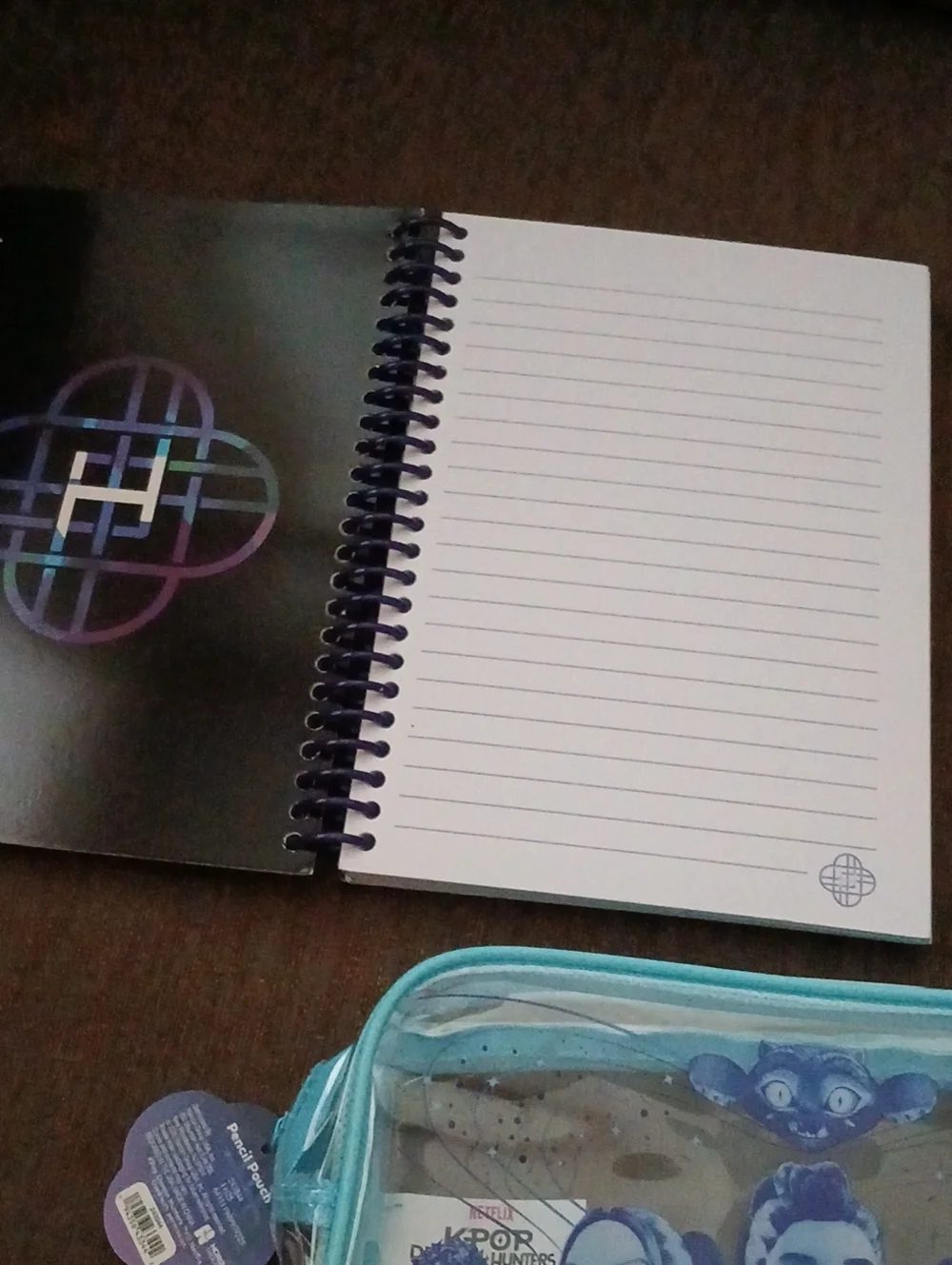 KPOP Demon Hunters Notebook And Pencil Pouch Set